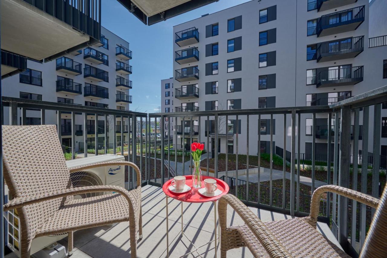 Modern Elegance Apartments Wroclaw With Ac By Noclegi Renters Extérieur photo
